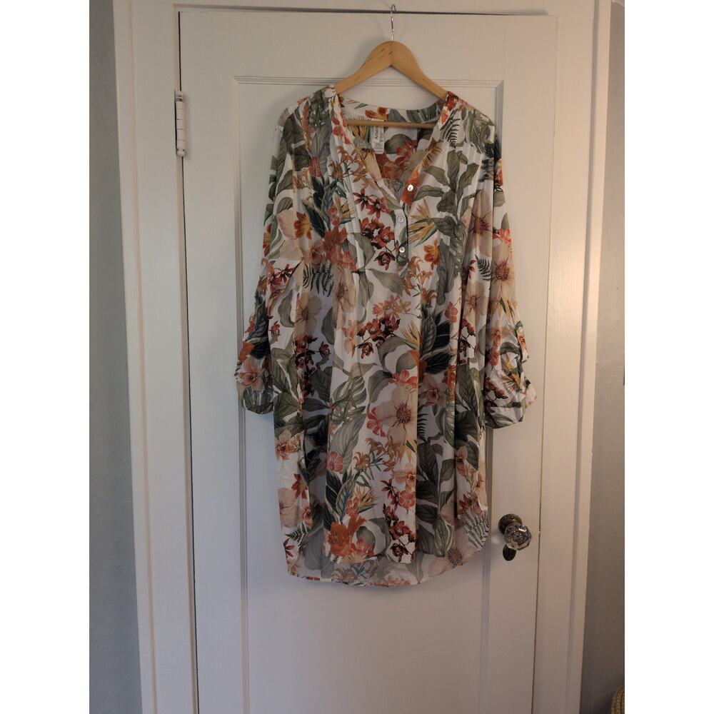 Artesands Into the Saltu cover up tunic 16-18